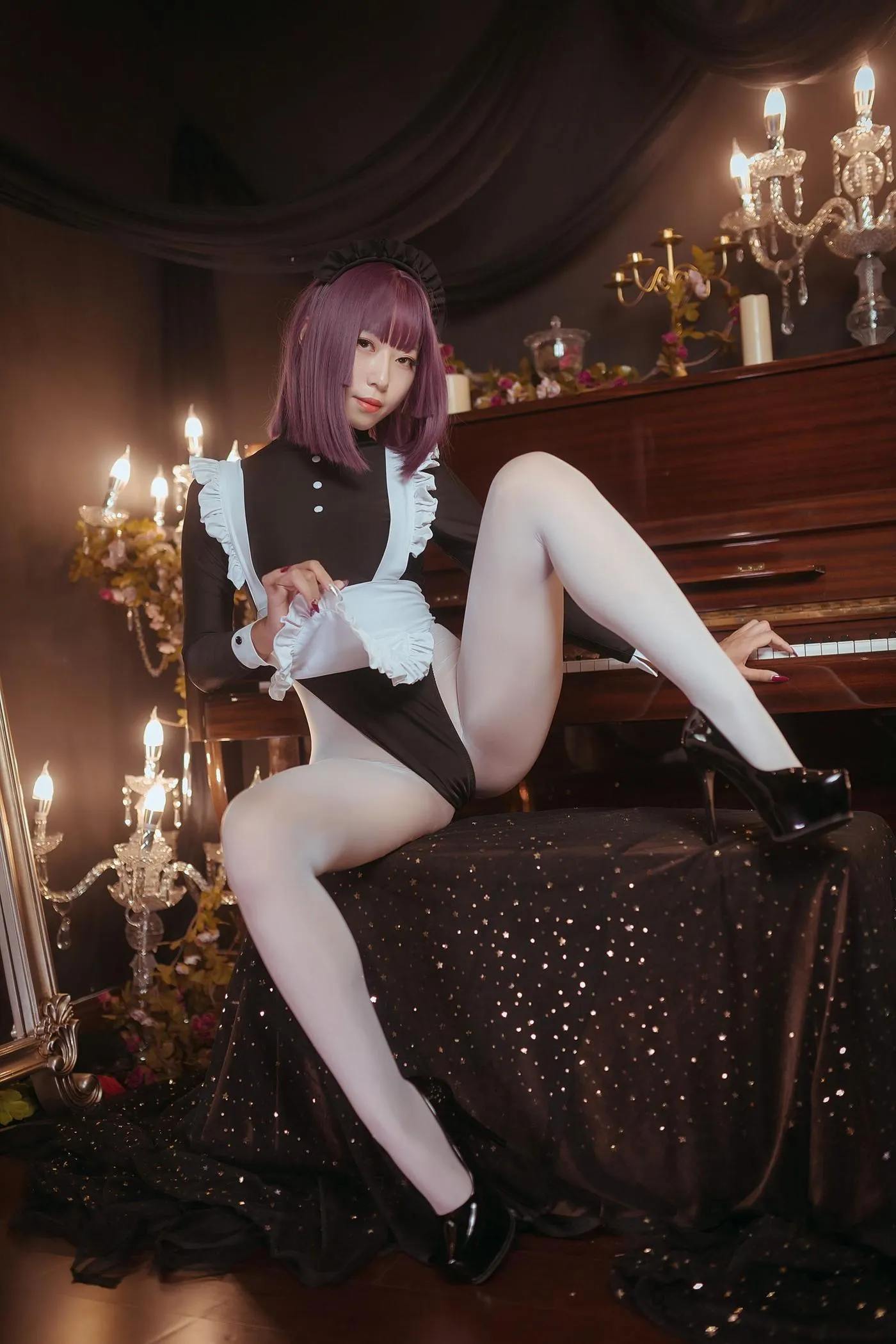 Money冷冷 – NO.31 高叉女仆 [25P]插图2